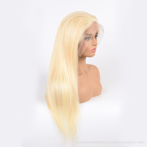 Hot Sale Blonde Ombre 613 Curly Lace Front Wig,Preplucked Lace Frontal Glueless Wig,Virgin Hair Blonde 613 Wig